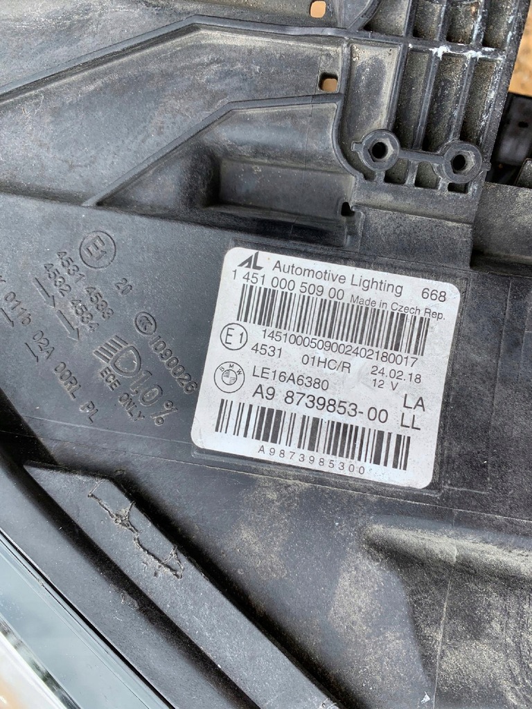 фото №7, Bmw seria 2 f45 f46 лампа led левая перед