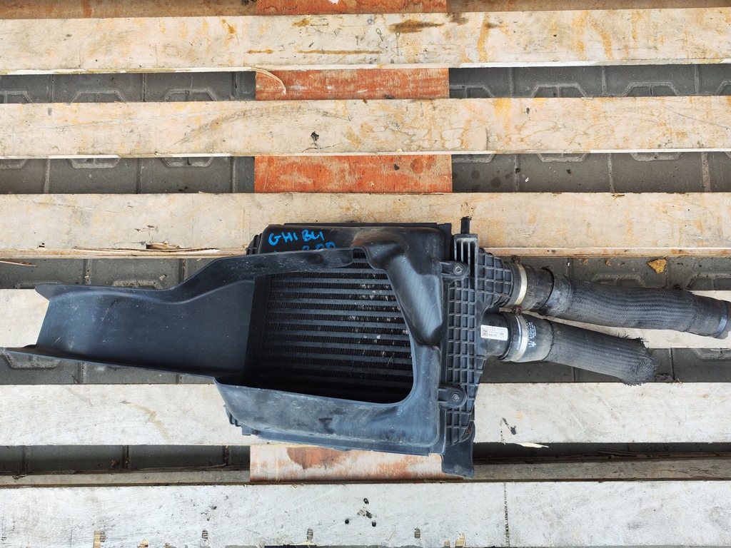 фото №1, Интеркулер левый kompletny maserati ghibli 3.0 d