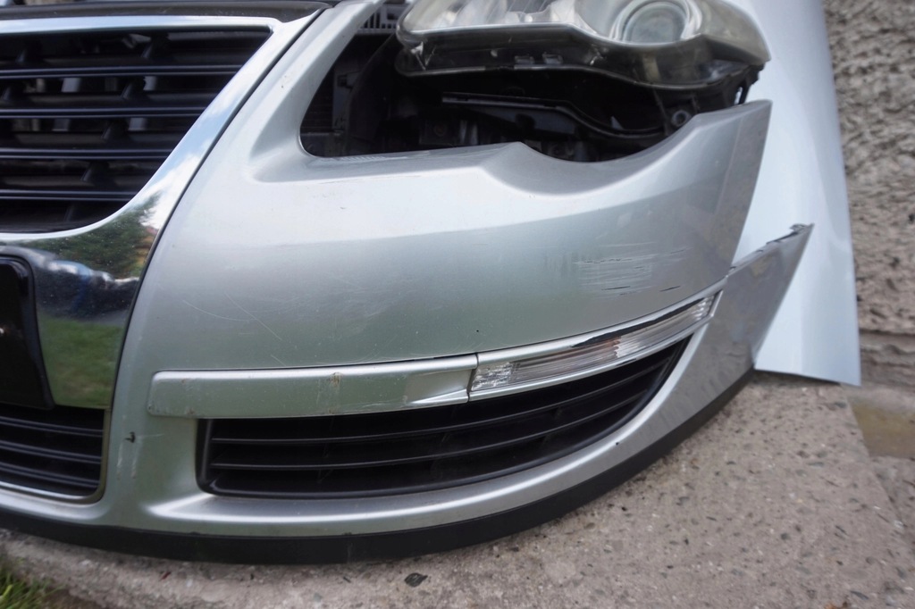 фото №7, Бампер капот крыло kompletny перед vw passat b6