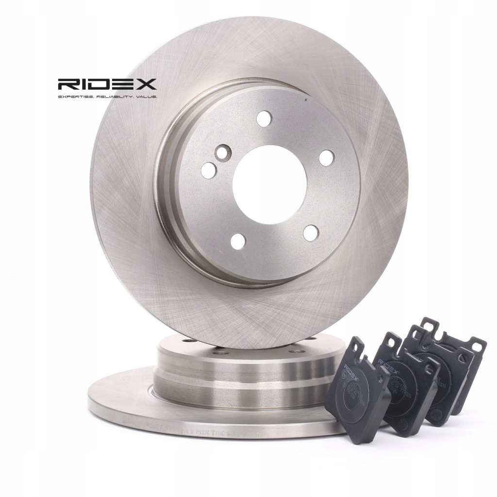 Купить Тормозные диски i тормозные колодки тормозные ridex задний  pasuje do mercedes-benz klasa e sedan