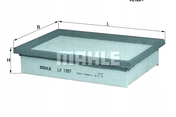 фото №1, Knecht фільтр повітря chevrolet aveo trax 1.2-1.6