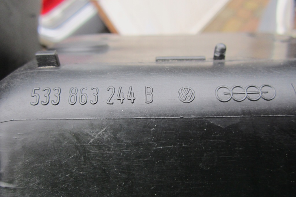 фото №5, Vw scirocco mk2 82 тунель середній панель приладів pulpit панель приладів середня бардачок