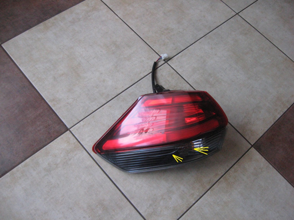 фото №1, Левая лампа - led - nissan x-trail iii t32 - lift