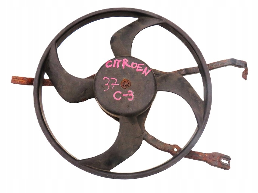 фото №1, Вентилятор радиатора citroen c3 pluriel 2003-2010 rok