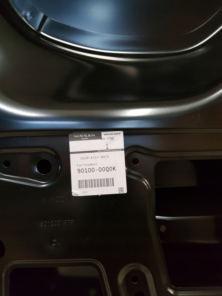 фото №4, Двері праве задня крило renault kongoo iv citan 420 oryg 901200197r