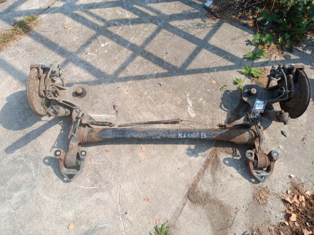 фото №1, Opel meriva-b балка подвеска задняя kpl. zaciki