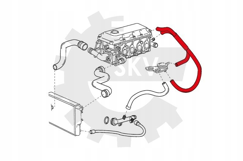 фото №10, Esen skv 31skv048 wąż, вентиляція коробки колінчастого вала