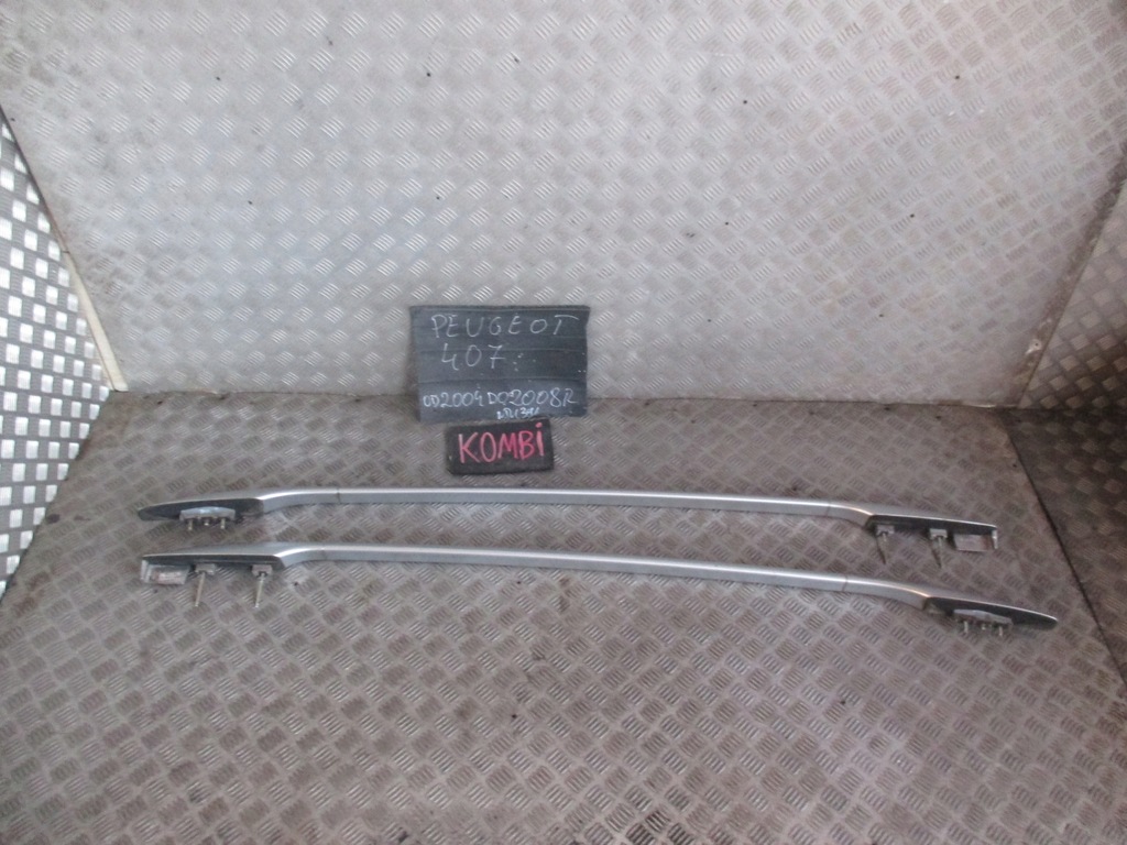 фото №5, Рейлинги кровельные peugeot 407 04-08r