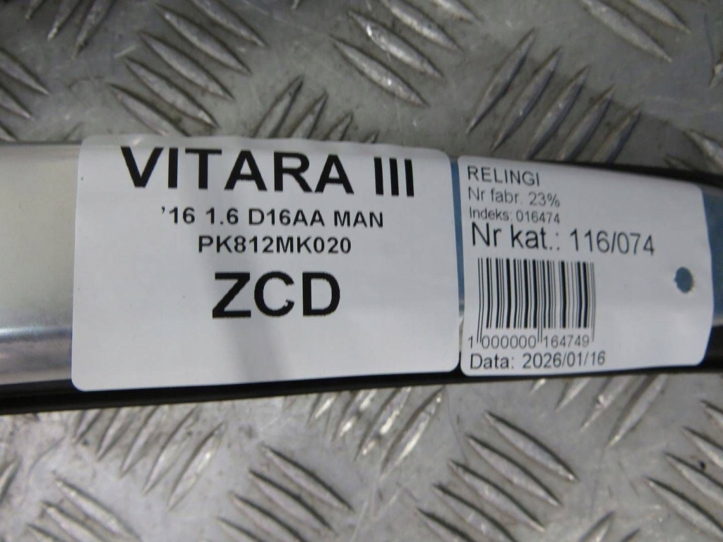 Suzuki vitara 3 рейлінги дахові комплект  14- Київ