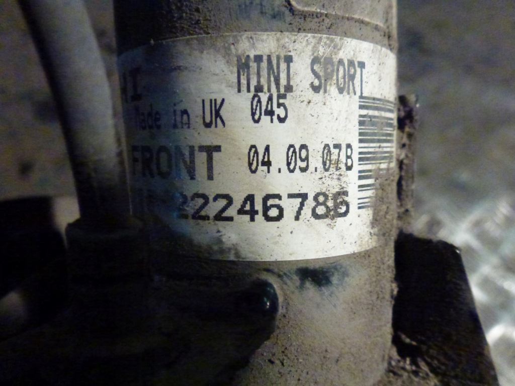 Поворотный кулак амортизатор правый перед mini r56 1.6 в Украине