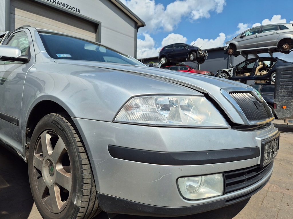 фото №9, Kompletny перед skoda octavia 2 la7w reflex silver