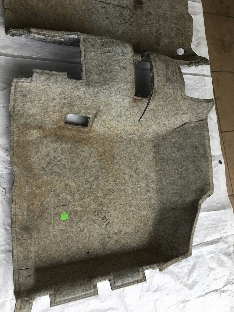 фото №8, Шумоизоляция пол войлок мат vw new beetle задняя