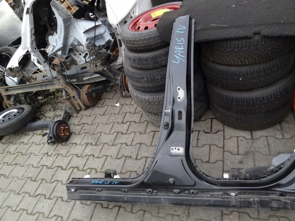 фото №6, Toyota yaris iv 2022 блок двигателя порог левый крыло задний левый оригинал