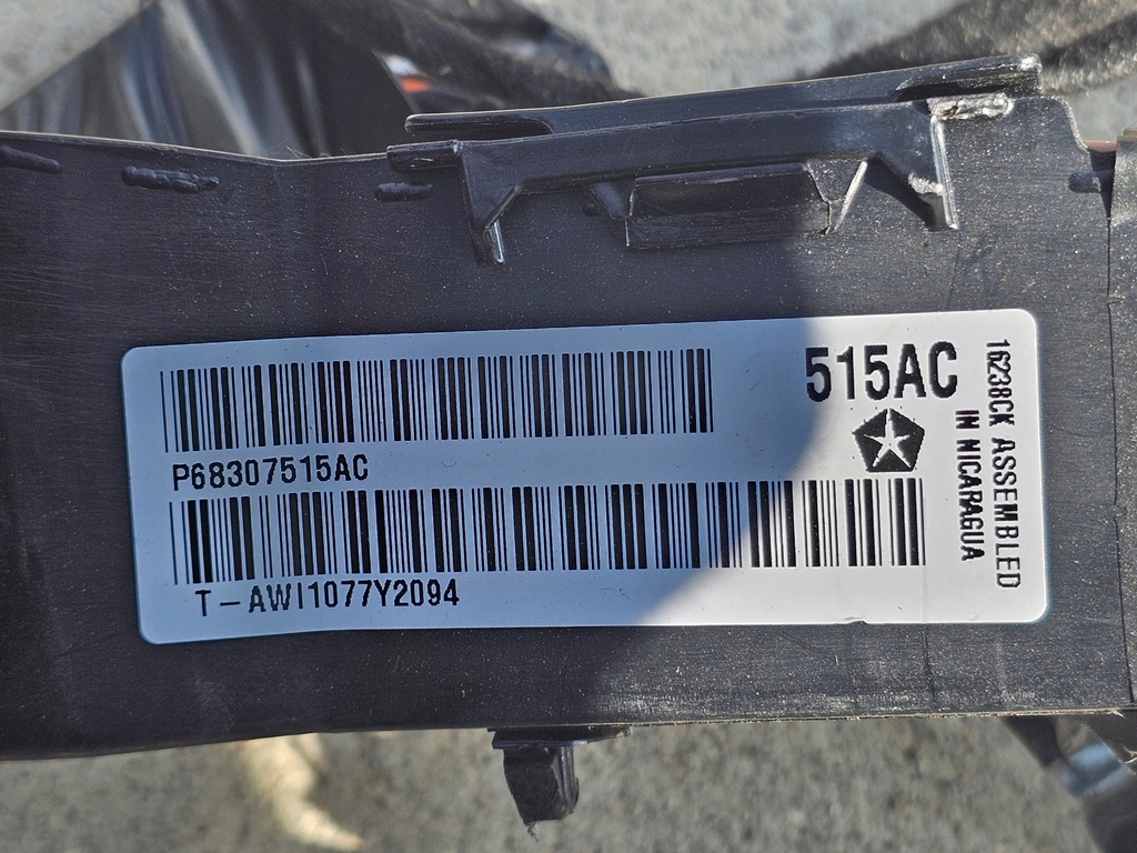 фото №16, Dodge ram 1500 09- жгут электропроводка панели приборной панели 68307515ac usa