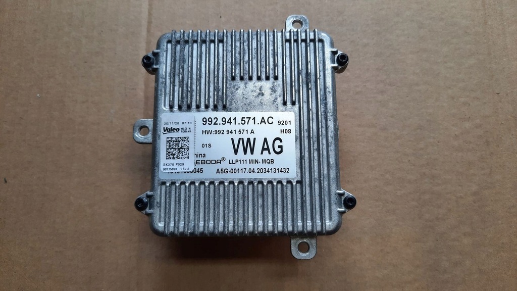 фото №1, Преобразователь модуль led vw audi skoda 992941571ac
