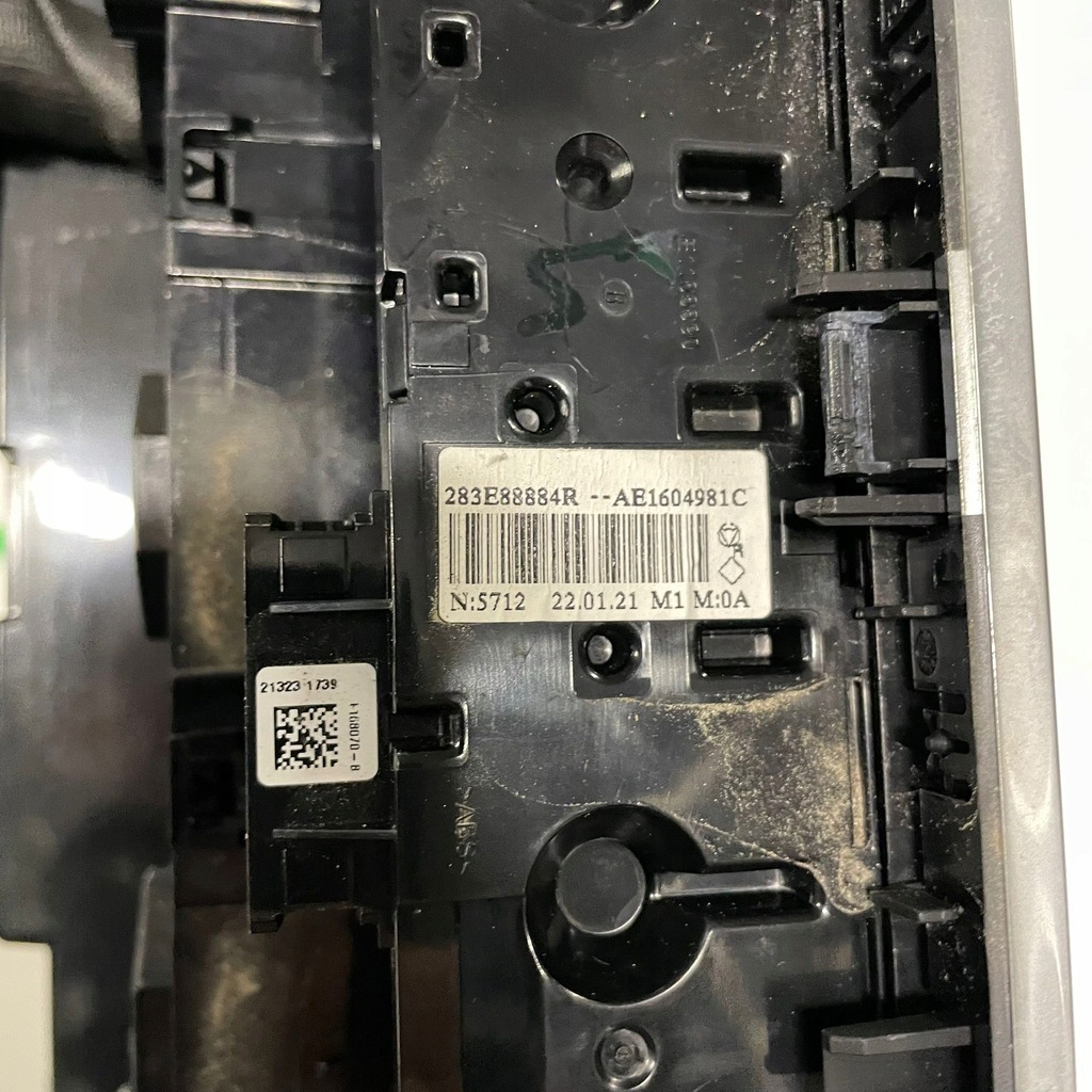 фото №7, Renault captur ii гібрид панель кондиціонера ev 283e88884r 275100936r