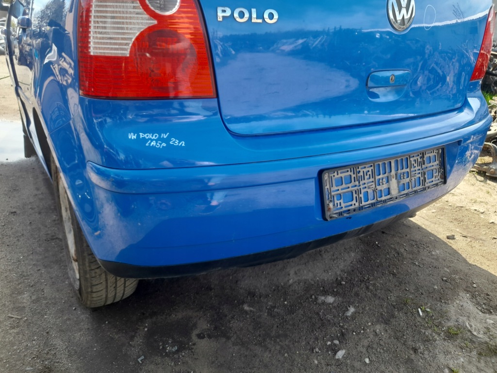 фото №10, Vw polo 9n iv бампер задняя задний задний la5f