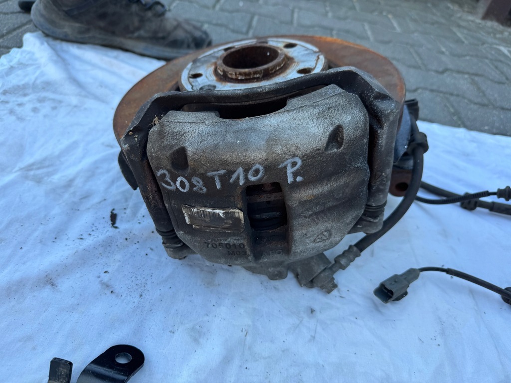 фото №6, Peugeot 308 t10 поворотный кулак правая сторона