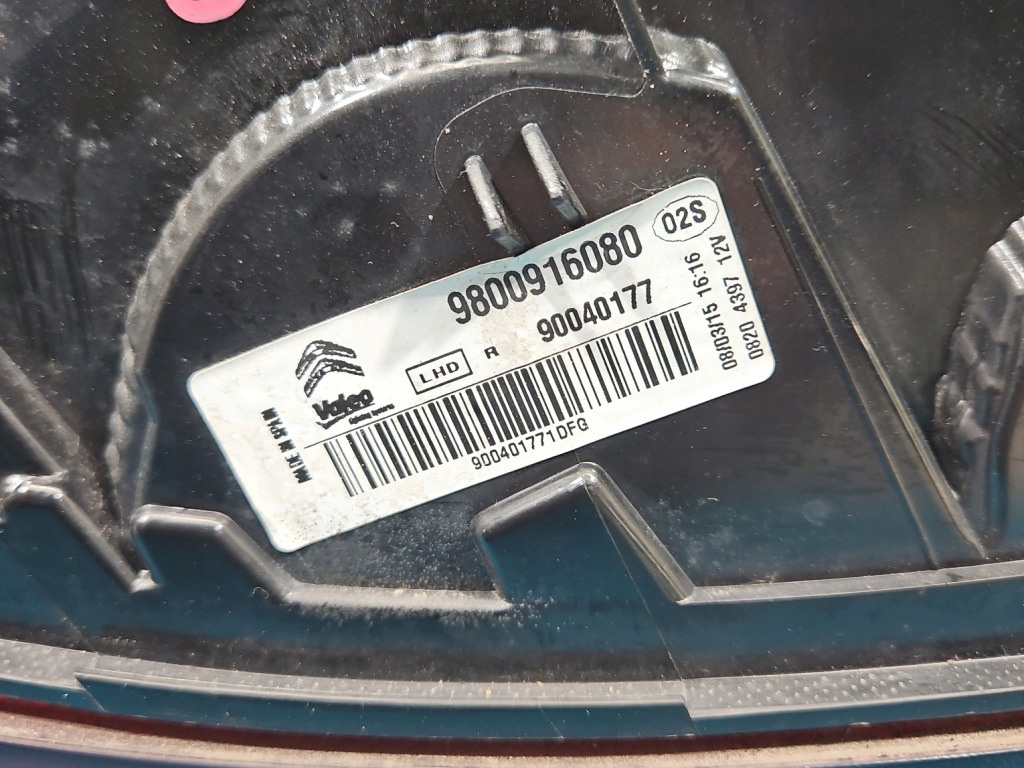 фото №12, Лампа задня права citroen c4 cactus 14- valeo europa