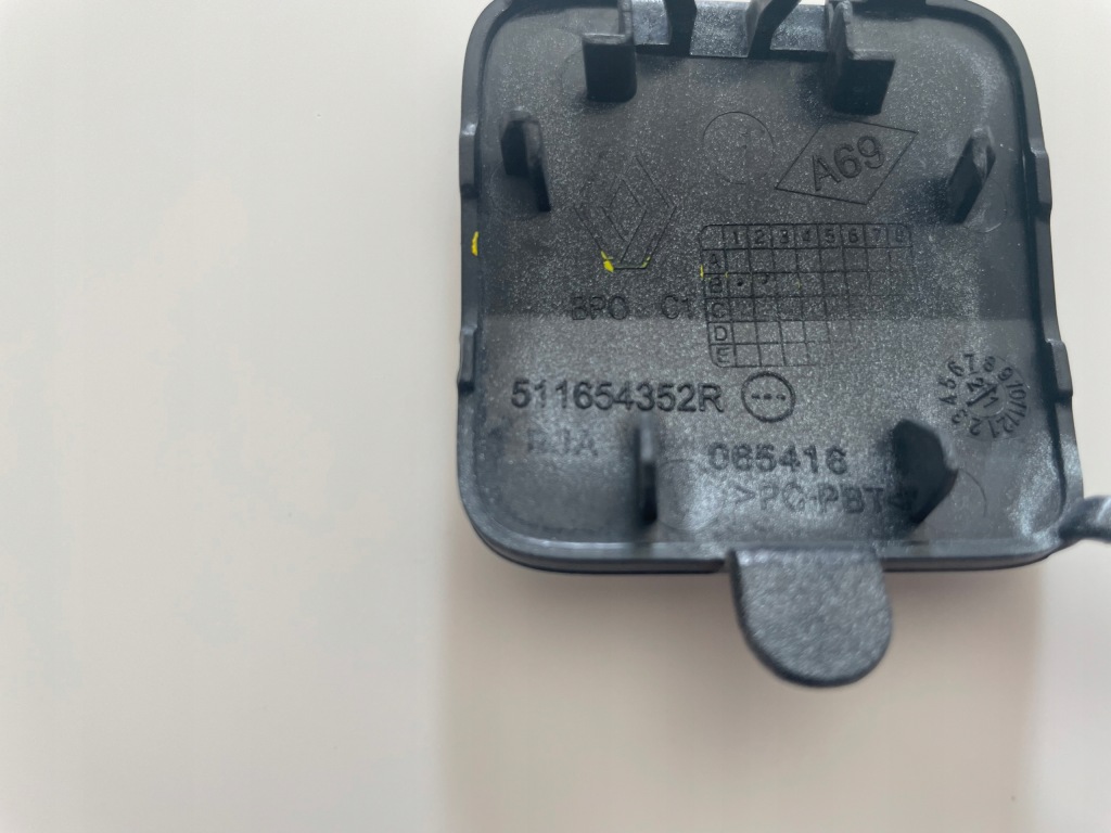 фото №12, Renault clio 5 v хетчбек 2019-2023 заглушка фаркоп задня оригінал