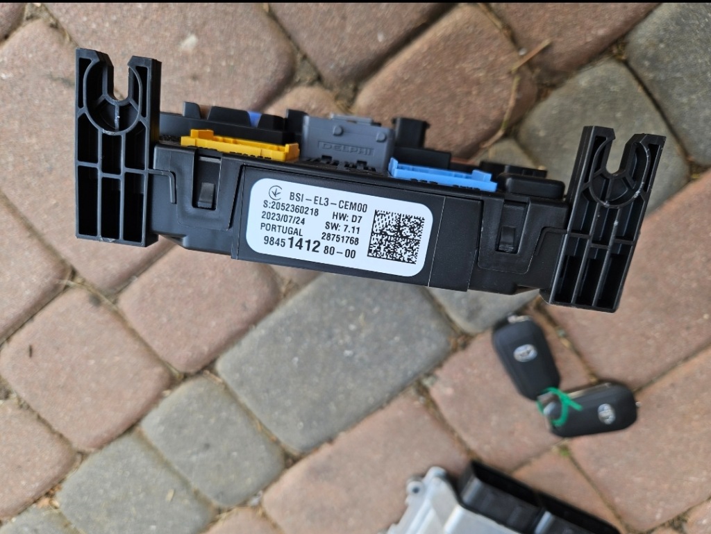 фото №3, Bcm бортовий комп'ютер двигуна toyota proace city berlingo combo rifter 9845141280