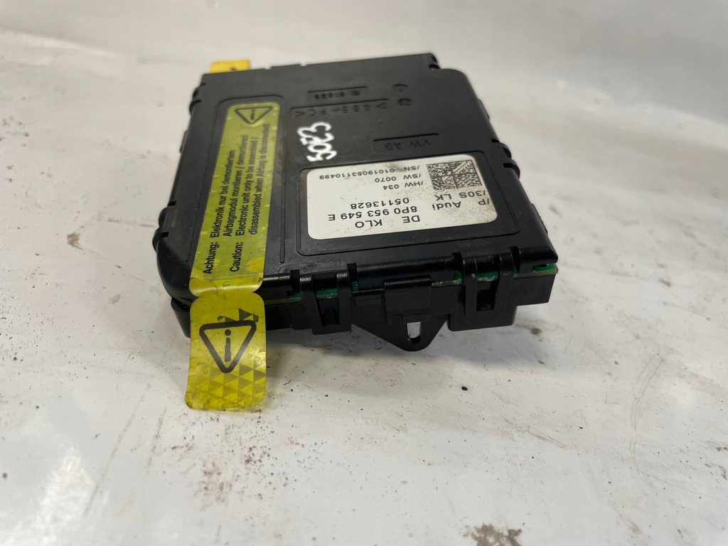 фото №6, Audi a3 8p модуль блок управления руля 8p0953549e