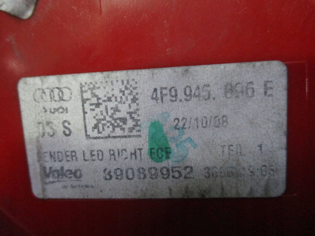 фото №8, Лампа задняя правая audi a6 c6 4f9945096e