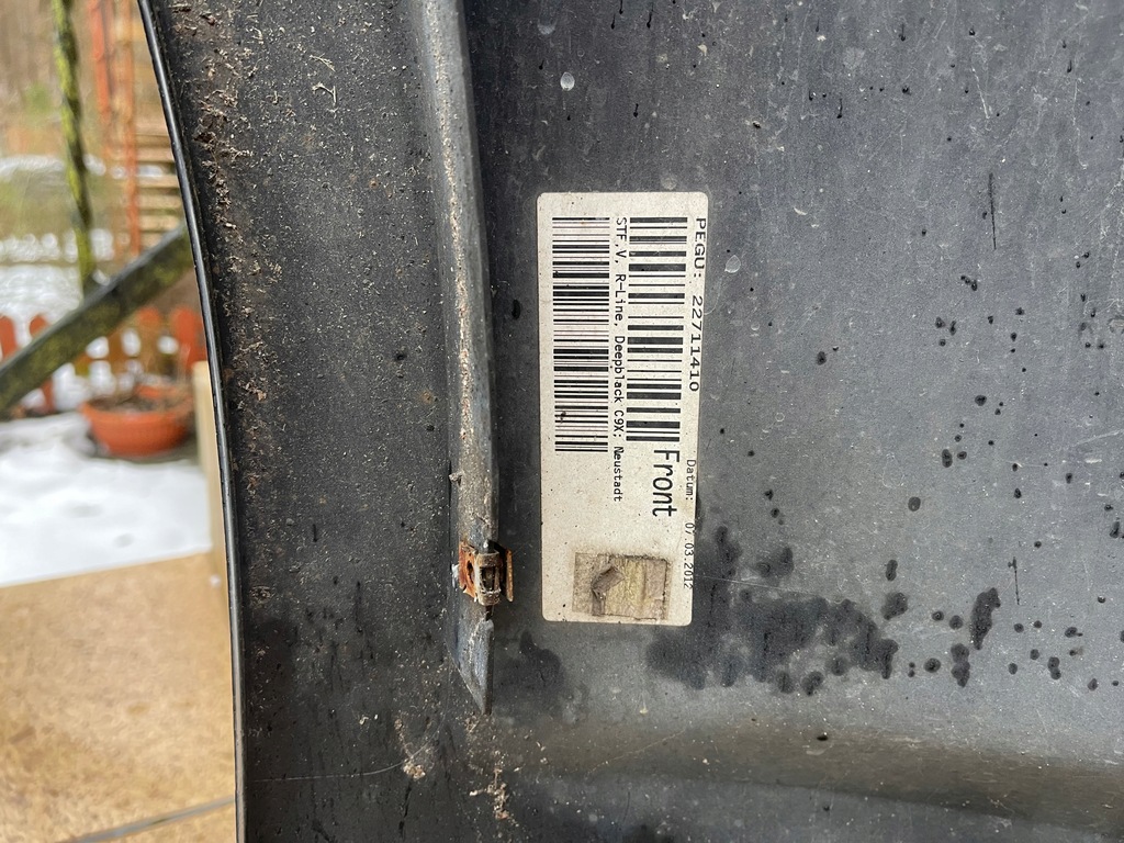 фото №6, Vw golf vi 5k0 бампер передний оригинал омыватель