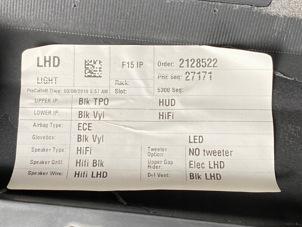 фото №5, Панель приладів приладова консоль bmw f15 x5 f16 head-up