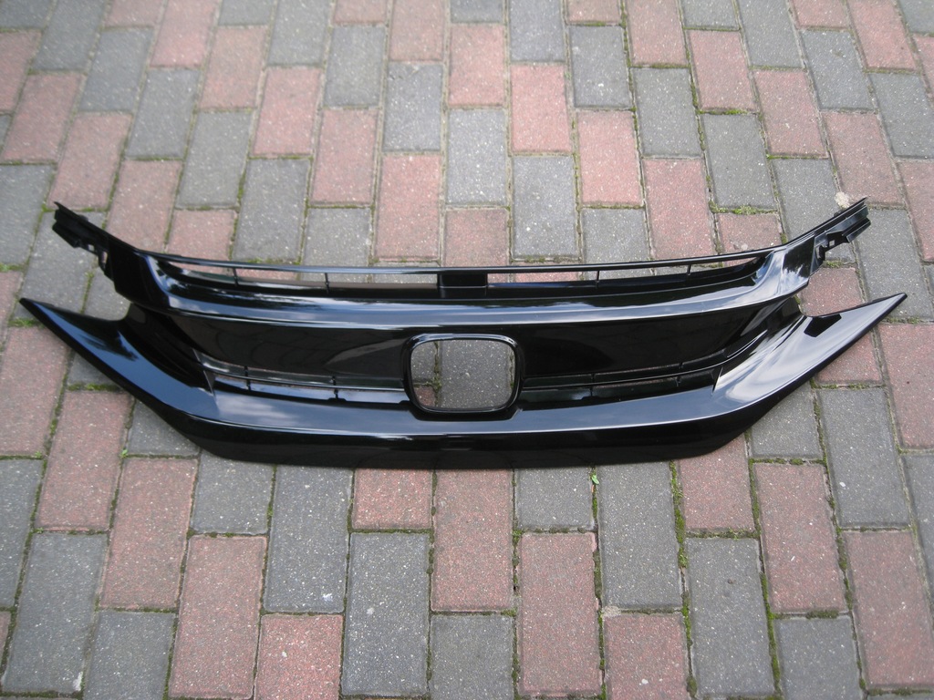 фото №1, Решітка радіатора решітка радіатора honda civic x 2017-2019r оригінал bez pdc