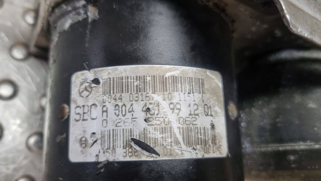 фото №7, Насос тормозная блок управления abs a0044319912 0265250062 mercedes w211