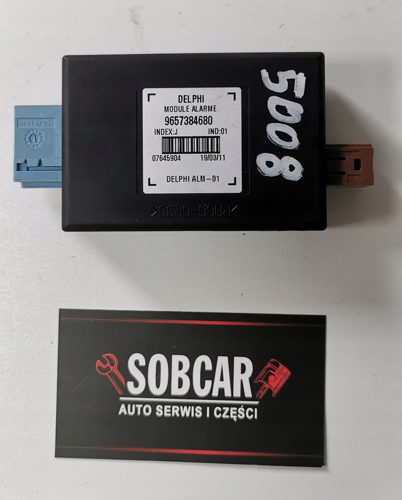 фото №1, Блок керування модуль сигналізація 9657384680 peugeot