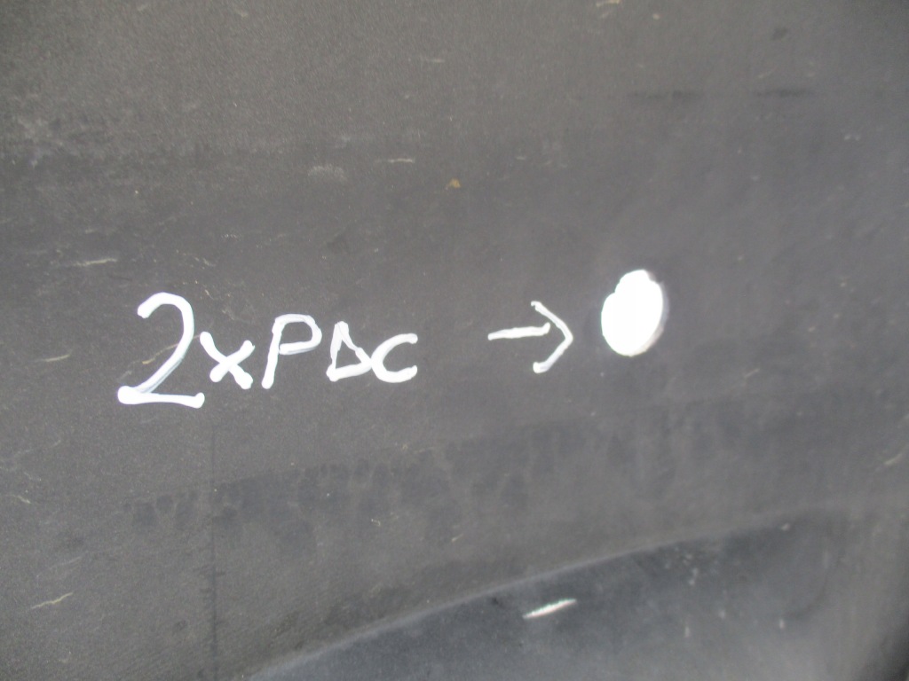 Бампер перед передній toyota verso рестайлінг  13-18r 2 x pdc sprys 52119-0f120 Доставка