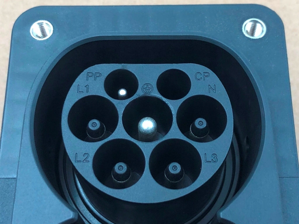 фото №11, Роз'єм заряджання зарядний пристрій автомобіля combo typ2 ccs2 150a dc 1000v