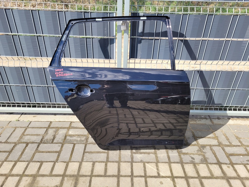фото №1, Skoda rapid spaceback - двері правий задня