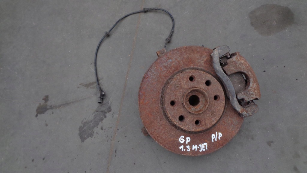 фото №1, Поворотный кулак ступица fiat grande punto 1.3 m-jet правая