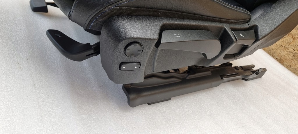 фото №11, Bmw 3' g20 g21 4' g26 сидіння водія лівий перед передній niebieska nić