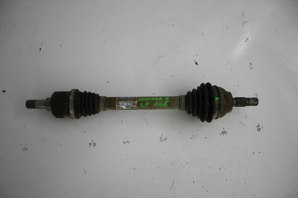 фото №1, Приводной вал левый перед 9660782780 partner ii 1.6 hdi