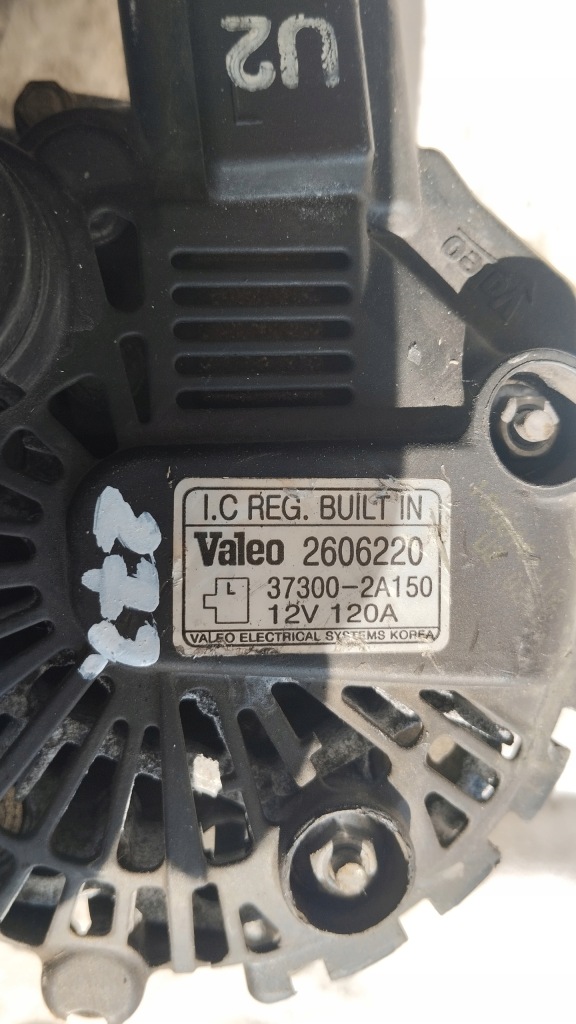 Генератор hyundai kia 1.4 1.6 crdi 37300-2a150 Зі Шроту