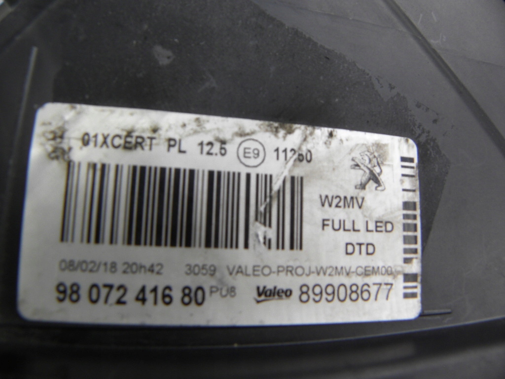 фото №6, Peugeot 508 lift капот, лампы full-led technologi, бампер, радиатор