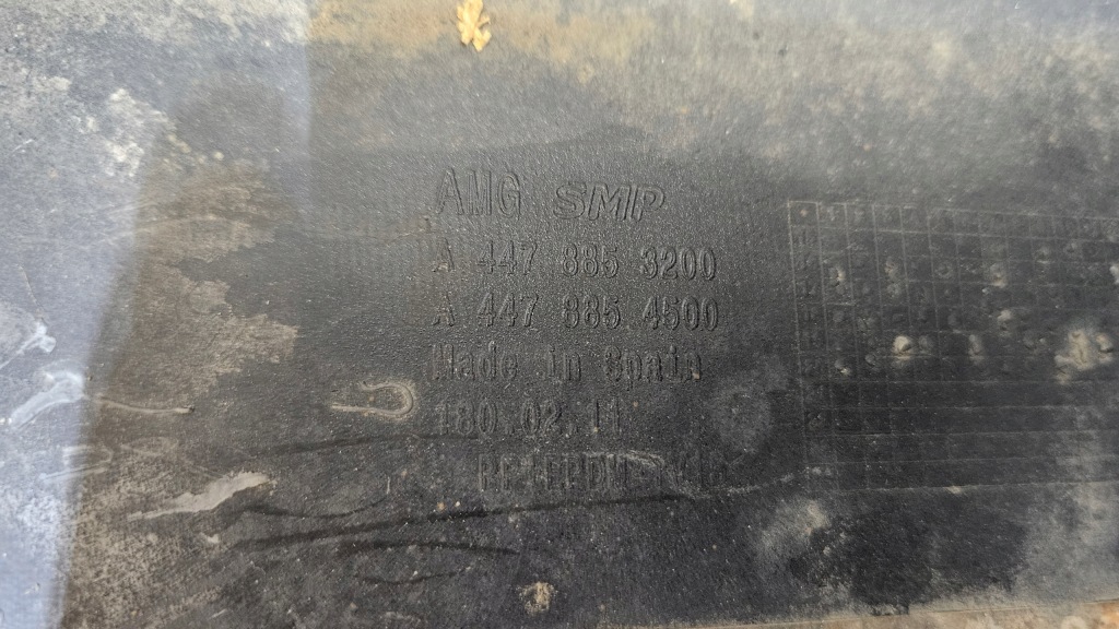 Бампер задняя задний mercedes vito amg a4478853200 с Разборки