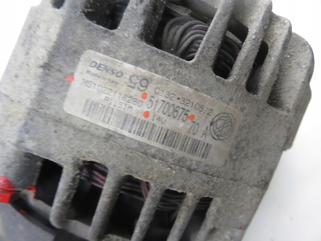 фото №7, Генератор fiat panda ii 169_ 1.1 54 - 187 a1.000 51700675 ms102218280