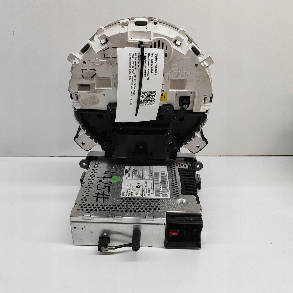 фото №3, Mini one - cooper coupe r56 2007 счетчик / спидометр