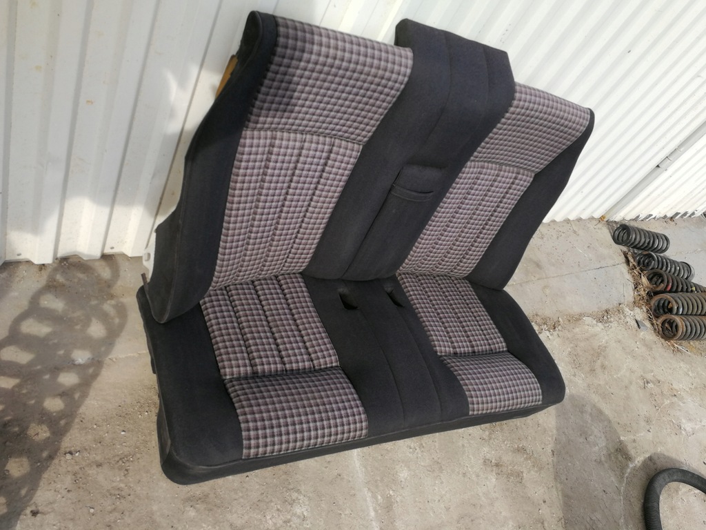 фото №5, Сидіння оббивка заднє сидіння mercedes w124 cabrio