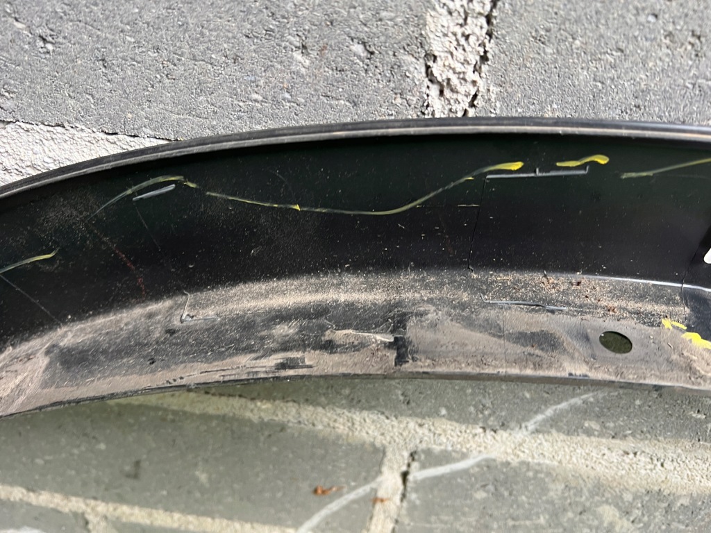 фото №5, Ford ranger молдинг крыла левый задняя n1wb-16a075-ma оригинал