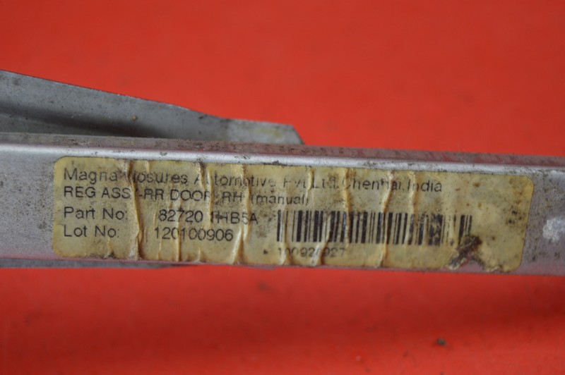 фото №7, Подъемник стекло правый задняя nissan micra k13 5d 10r