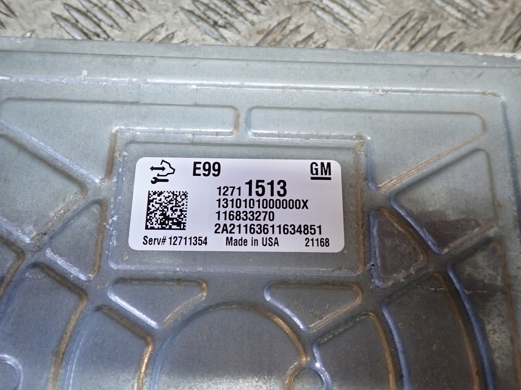 фото №8, Бортовой компьютер модуль блок управления двигателя ecu chevrolet corvette c8 2020-