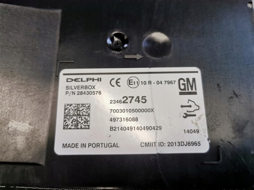 фото №2, Модуль радіо silverbox opel insignia 23462745