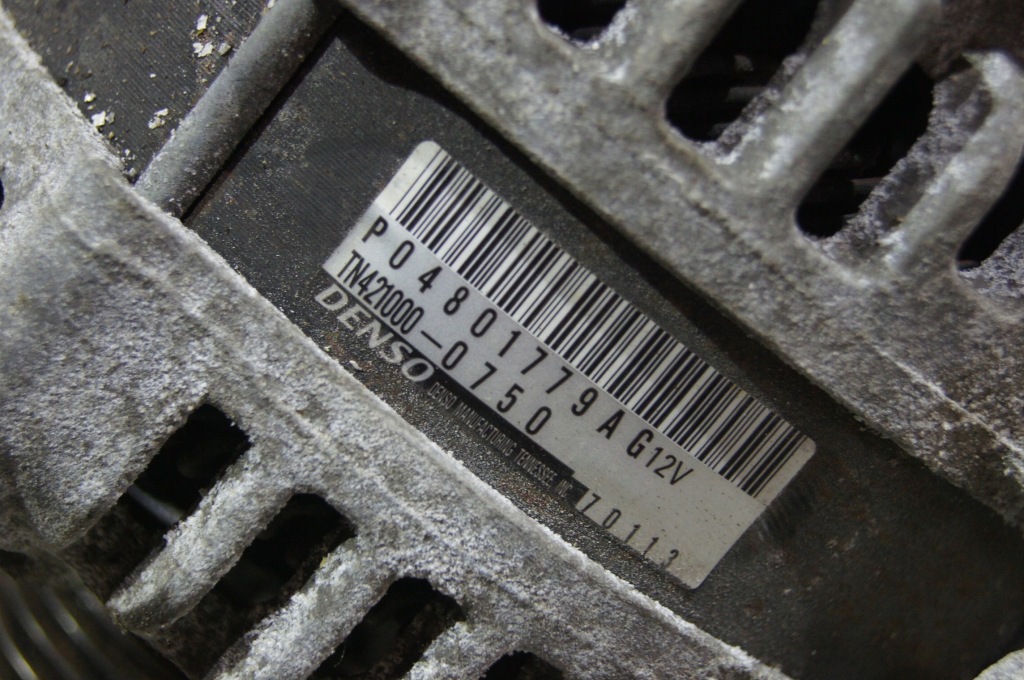 фото №3, Генератор jeep grand cherokee wk2 3.6 p04801779ag