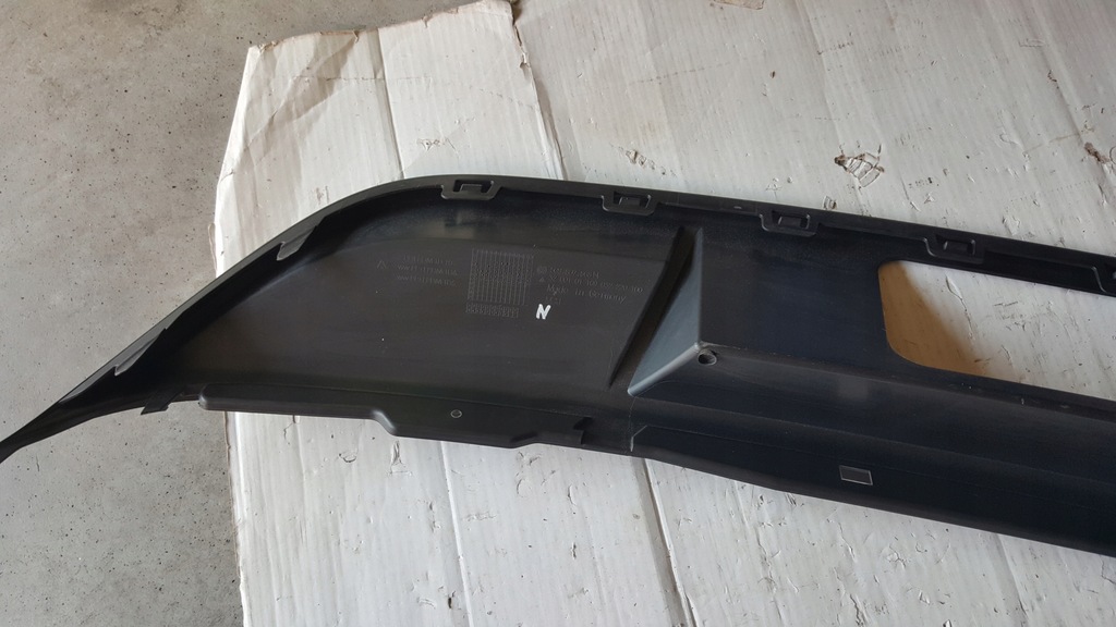 фото №11, Nowa оригинальная накладка бампера заднего vw golf vii kombi 5g9807568n